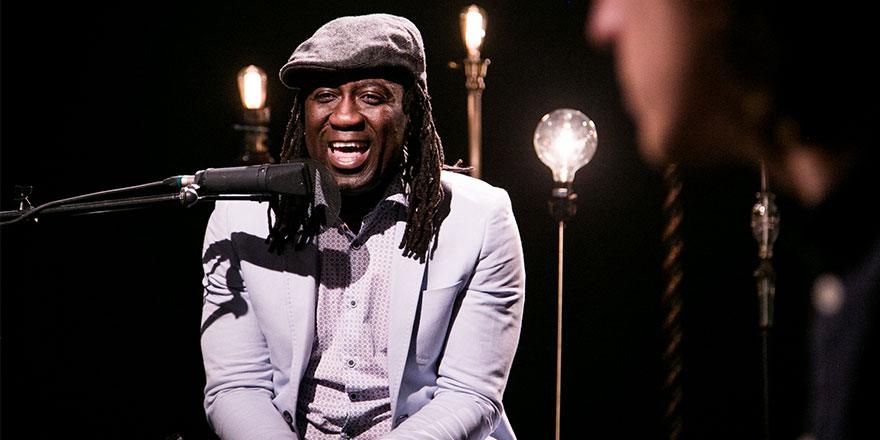 Élage Diouf (Photo: Mathieu Lavoie, ICI Musique)