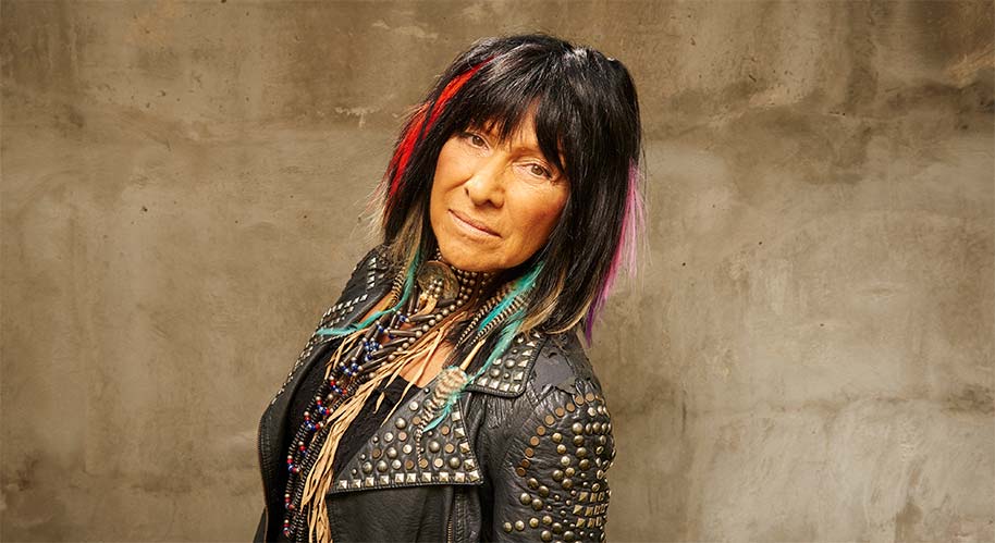 Press Photo of Buffy Sainte-Marie